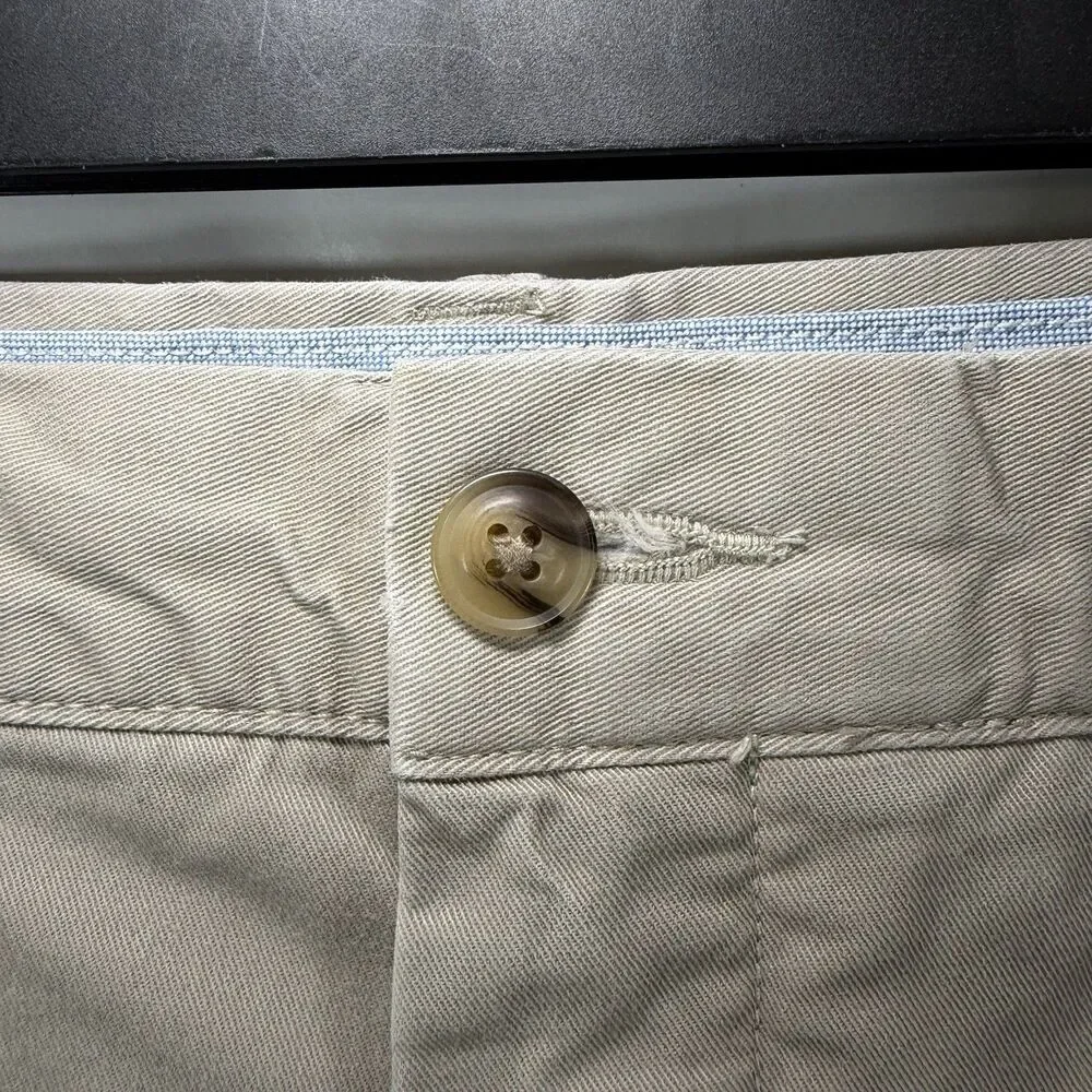 Polo Ralph Lauren Stretch Straight Fit Chino Pants Mens 38x30 Beige Khakis